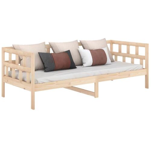 Daybed massivt fyrretræ 90x190 cm