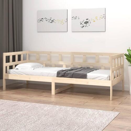 Daybed massivt fyrretræ 90x190 cm