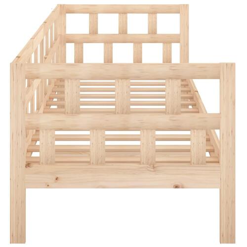 Daybed massivt fyrretræ 90x190 cm