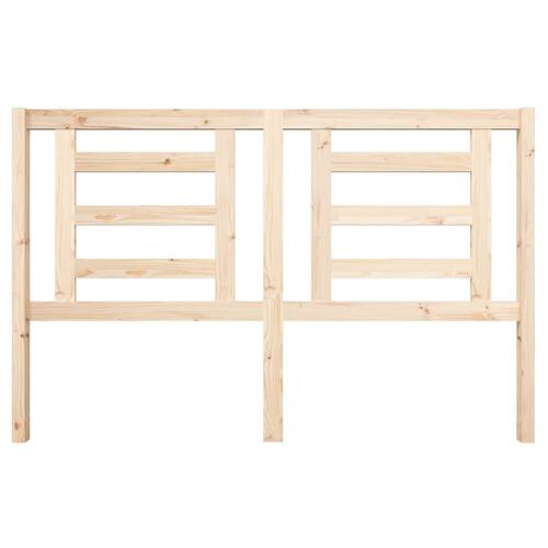 Sengegærde 156x4x100 cm massivt fyrretræ