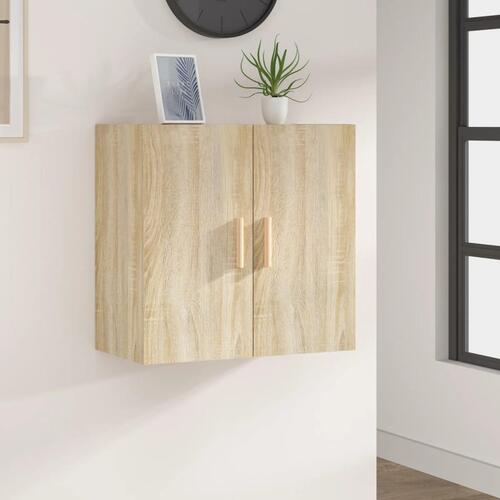 Vægskab 60x30x60 cm konstrueret træ sonoma-eg