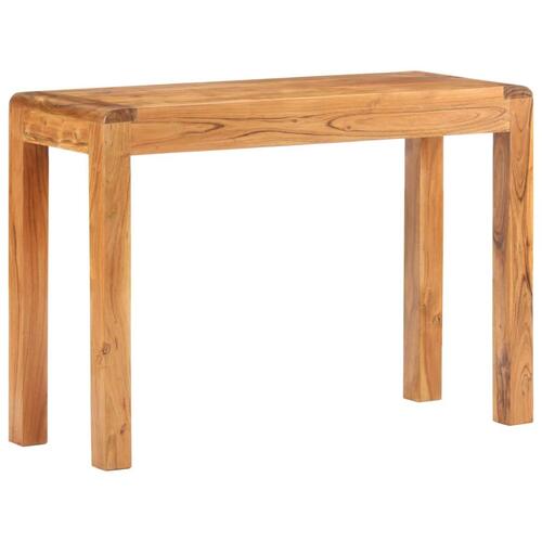 Konsolbord 110x40x76 cm massivt akacietræ med honningfinish