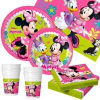 Sæt med Produkter til Fest Minnie Mouse Happy Deluxe 89 Dele 16