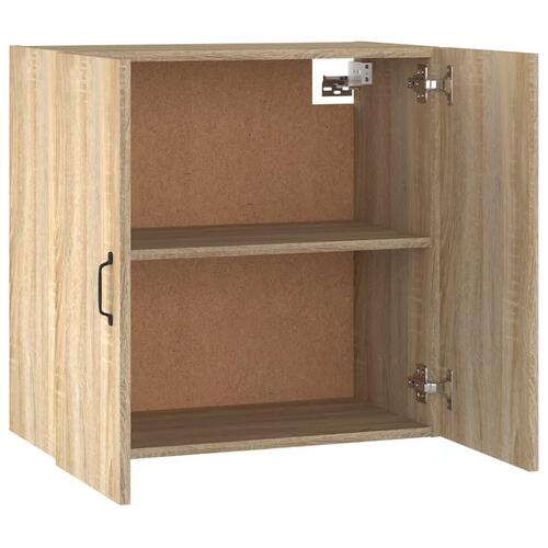 Vægskab 60x31x60 cm konstrueret træ sonoma-eg