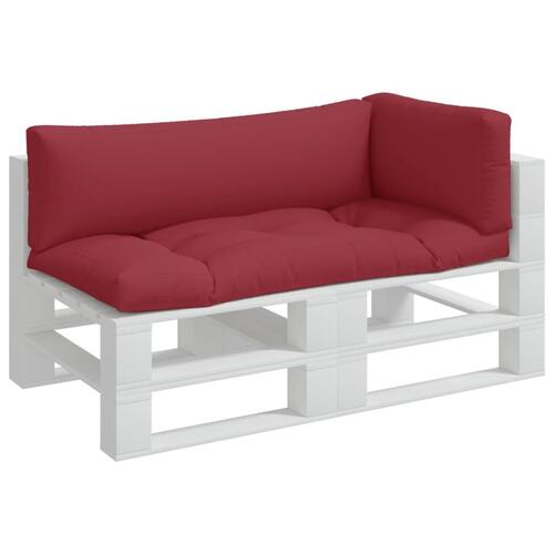 Pallehynder 3 stk. stof rød