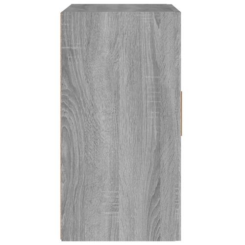 Vægskab 60x30x60 cm konstrueret træ grå sonoma-eg