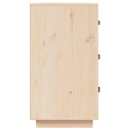Skænk 80x40x75 cm massivt fyrretræ