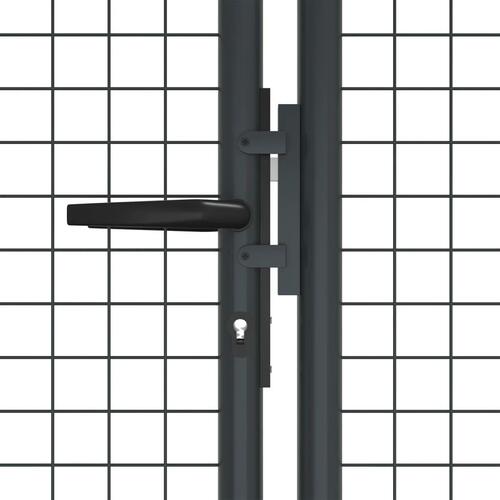 Havelåge i trådnet galvaniseret stål 400 x 175 cm grå