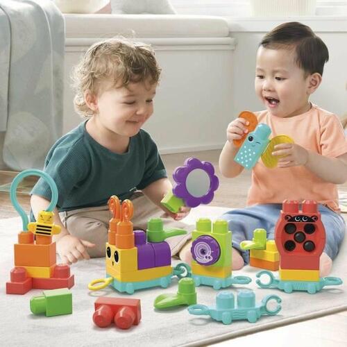 Konstruktionsspil Megablocks Mega Bloks + 1 år 30 Dele