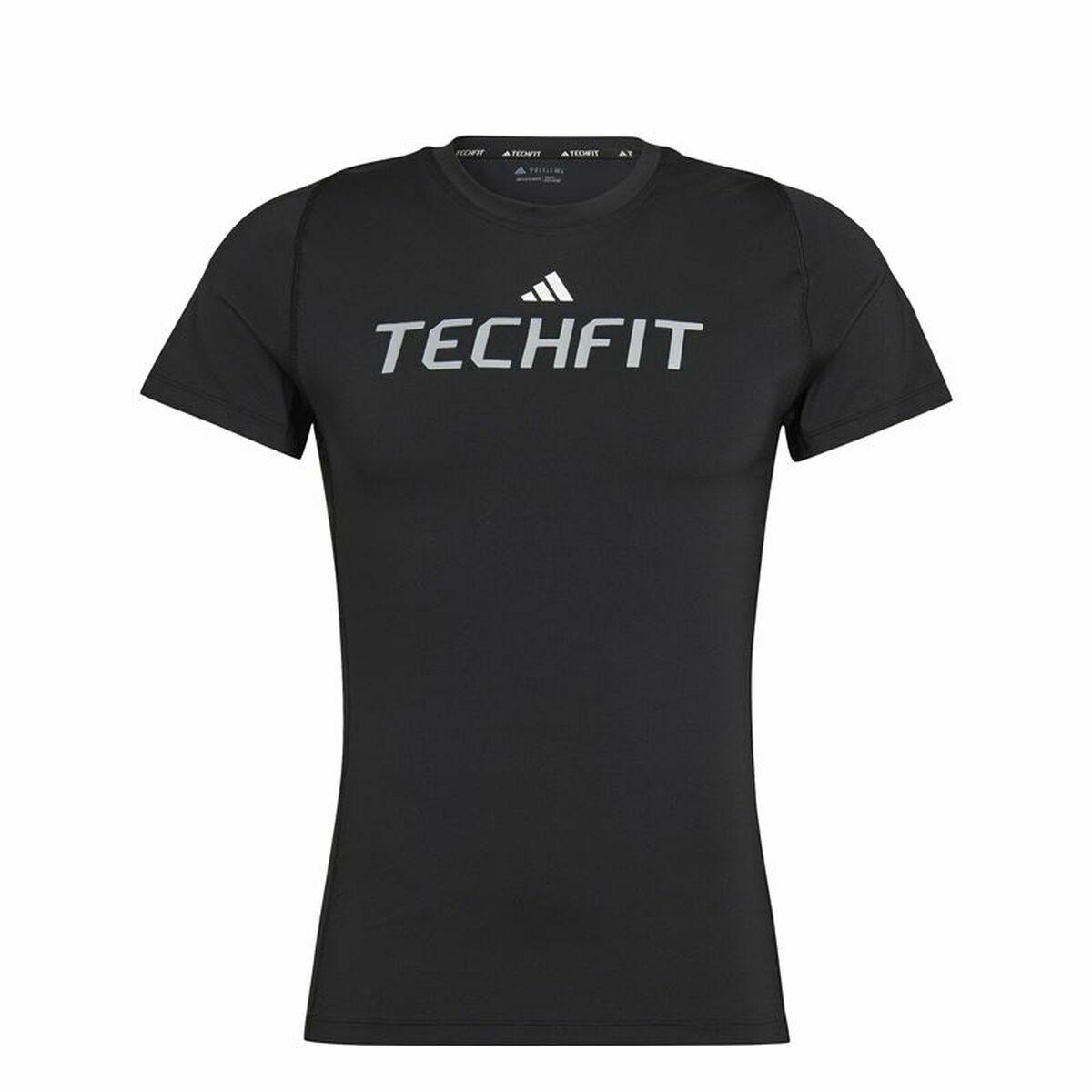 Kortærmet T-shirt til Mænd Adidas Graphic Sort S