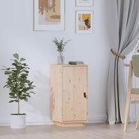Skænk 34x40x75 cm massivt fyrretræ