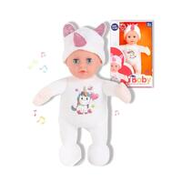 Baby dukke Reig Bamse Enhjørning 25 cm