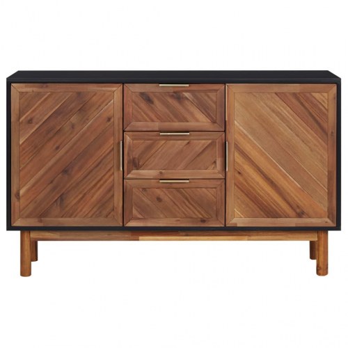 Skænk 115x35x70 cm massivt akacietræ og MDF