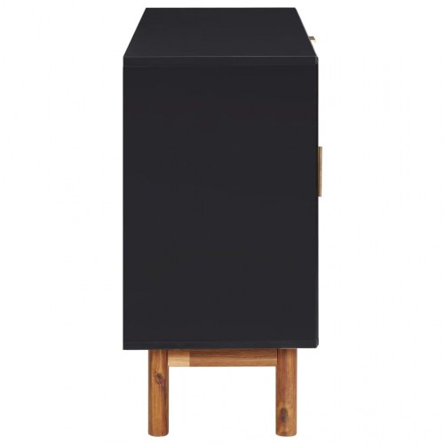 Skænk 115x35x70 cm massivt akacietræ og MDF