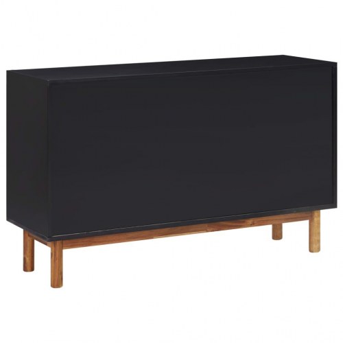 Skænk 115x35x70 cm massivt akacietræ og MDF