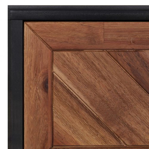 Skænk 115x35x70 cm massivt akacietræ og MDF