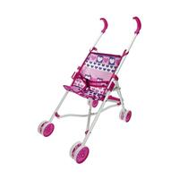 Lille Barnevogn til Dukker Reig Blå Pink Foldbar 25,5 x 41,5 x 55,5 cm