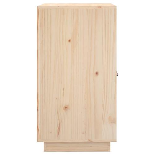 Skænk 65,5x40x75 cm massivt fyrretræ