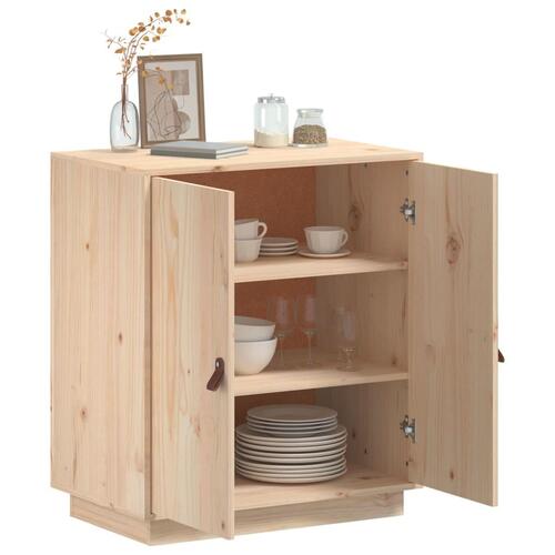 Skænk 65,5x40x75 cm massivt fyrretræ