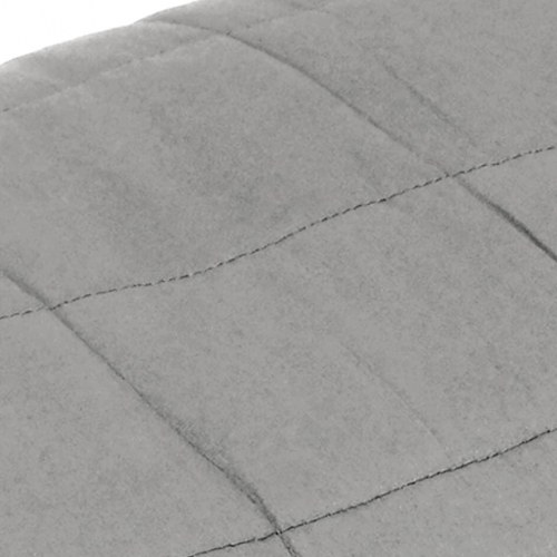 Tyngdetæppe 200 × 220 cm - 9 kg - stof i grå bomuld