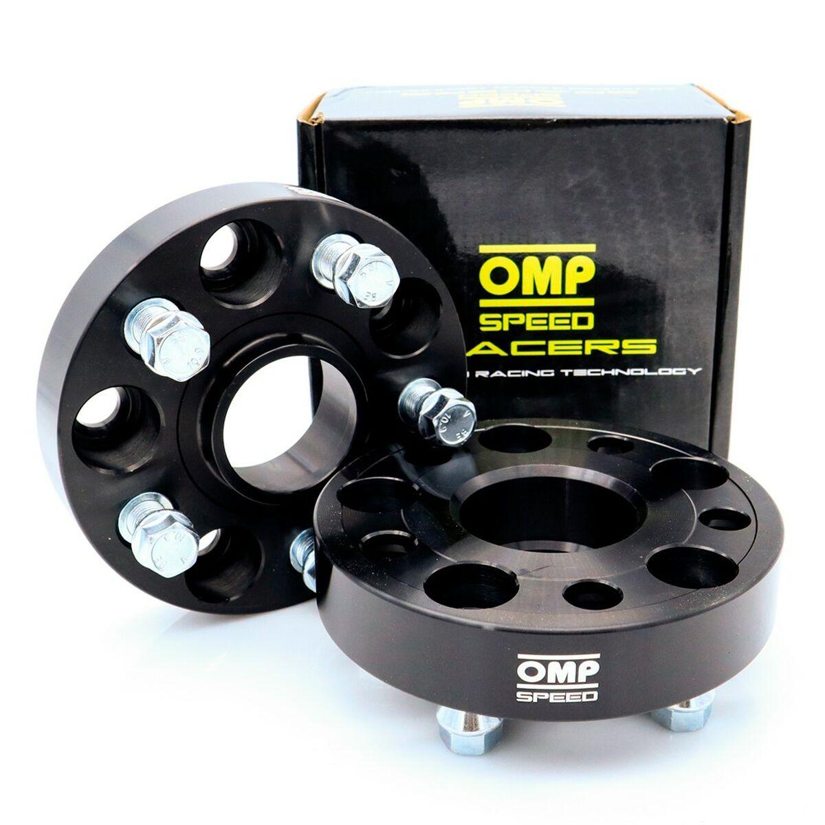 Hjulspacere OMP - PCD 5x112, CB 57,1, M14 x 1,50, 30 mm (sæt)