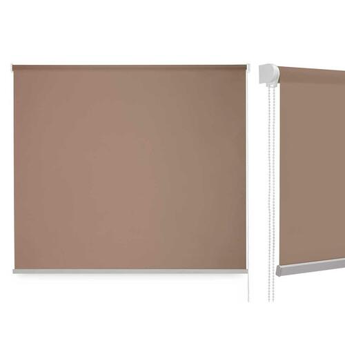 Rullegardiner 150 x 180 cm Beige Klæde Plastik (6 enheder)