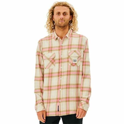 Langærmet Trøje til Mænd Rip Curl Salt Walter Culture Beige S