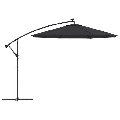 Parasoldug til hængeparasol 300 cm sort