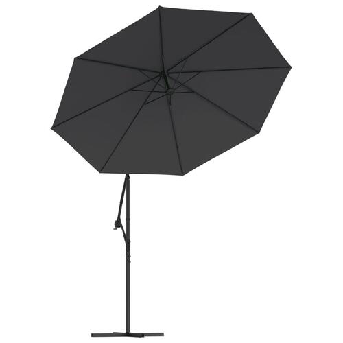 Parasoldug til hængeparasol 300 cm sort