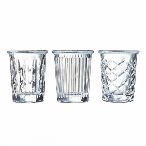 Arcoroc New York glassæt - gennemsigtige shotglas 34 ml, 6 dele