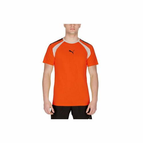 Kortærmet T-shirt til Mænd Puma Team Liga Padel Orange XL