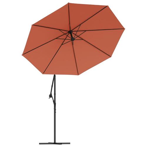 Parasoldug til hængeparasol 350 cm terrakotta