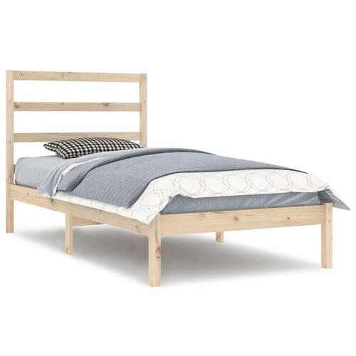 Sengeramme 90x200 cm massivt fyrretræ