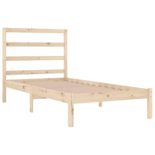 Sengeramme 90x200 cm massivt fyrretræ