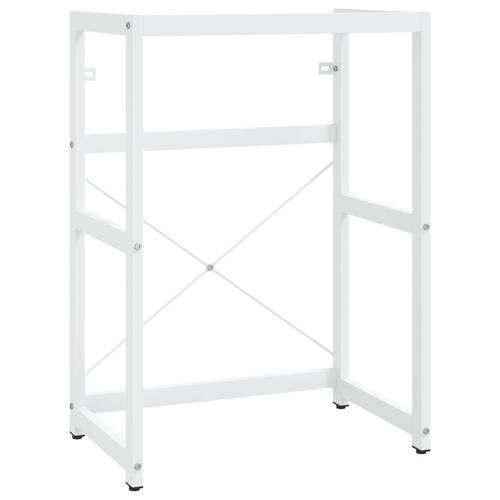 Badeværelsesmøbel til håndvask 59x38x83 cm jern hvid