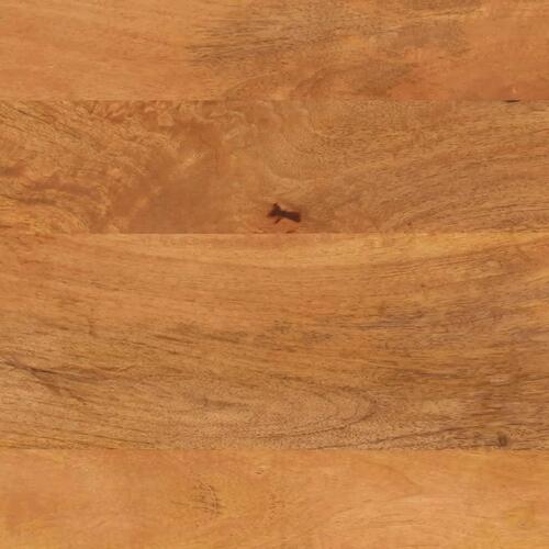 Kommode 40x33,5x75 cm massivt mangotræ brun og sort