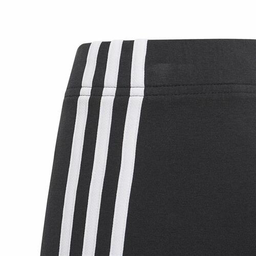 Sport leggings til børn Adidas Essentials 3 Stripes Sort 7-8 år