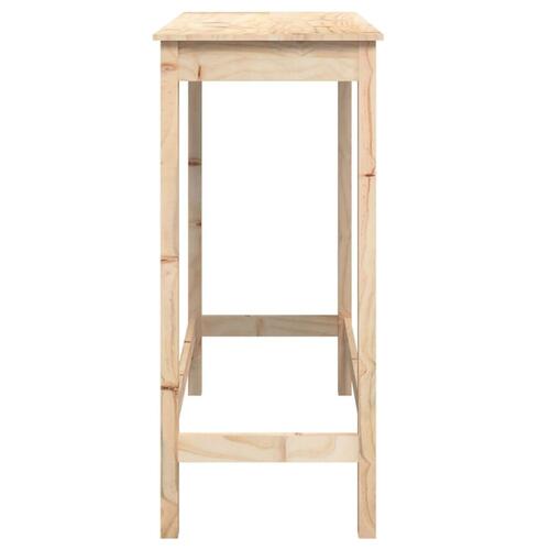 Barbord 100x50x110 cm massivt fyrretræ