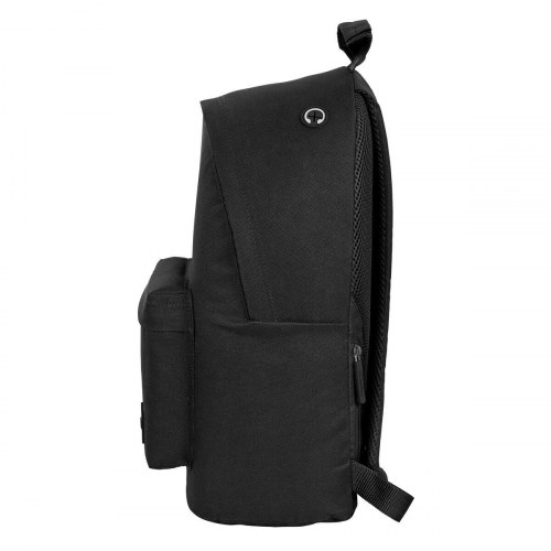 Rygsæk til skole Safta - 31 × 41 × 16 cm - Sort