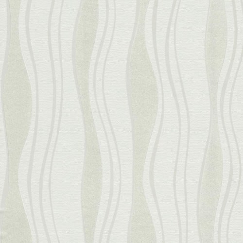 Tapetruller uvævet 4 stk. bølger 0,53x10 m hvid