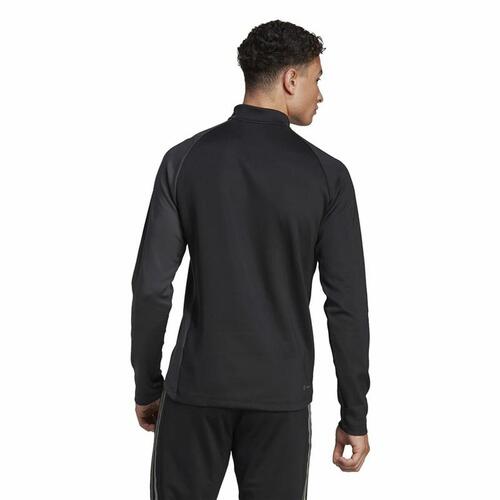 Langærmet T-shirt til Mænd Adidas 1/4-Zip Sort M