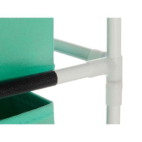 Hylder Hvid Mint polypropylen Jern TNT (Non Woven) 35 x 35 x 102 cm (6 enheder)