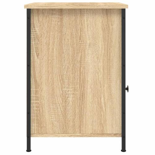 Sengebord 40x42x60 cm konstrueret træ sonoma-eg