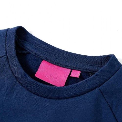 Sweatshirt til børn str. 92 marineblå