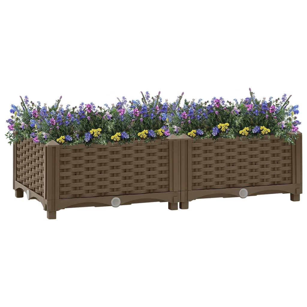Højbed 80x40x23 cm polypropylen
