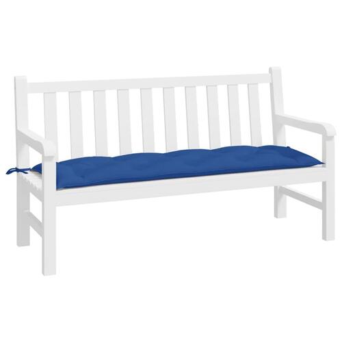 Hynde til havebænk 150x50x7 cm oxfordstof kongeblå