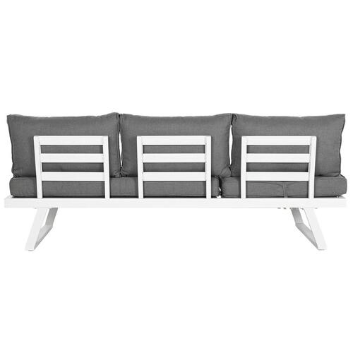 Sofa og spisebordssæt Home ESPRIT Metal 130 x 68 x 65 cm