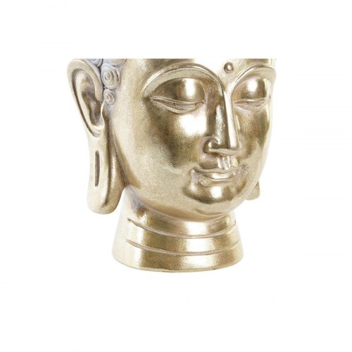 Urtepotte - Buddha, gylden, 17,5 × 17,5 × 21 cm, harpiks