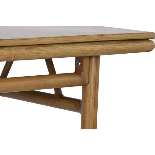 Spisebordsæt med 4 stole Home ESPRIT Aluminium 160 x 90 x 75 cm (5 Dele)