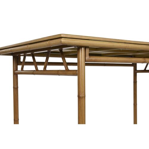 Spisebordsæt med 4 stole Home ESPRIT Aluminium 160 x 90 x 75 cm (5 Dele)